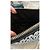 Clutch Michael Kors Logo Strass Negra Negro Hardware de plata - vista 5