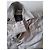 Christian Dior Giacca in cotone a quadri bianco e nero - vista 16