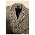 Luisa Spagnoli Tweed-Wolljacke Schwarz Weiß - Ansicht 17