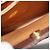 Borsa a mano in pelle beige oro GUCCI Bamboo 002 1186 0260 Auth ep13559 D'oro - vista 10