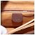Borsa a mano in pelle beige oro GUCCI Bamboo 002 1186 0260 Auth ep13559 D'oro - vista 17