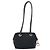 Céline Borsa a Spalla CELINE Circle in Nylon Pelle Nera Oro Auth 170915 Nero D'oro - vista 2
