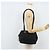 Céline Borsa a Spalla CELINE Circle in Nylon Pelle Nera Oro Auth 170915 Nero D'oro - vista 22