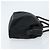 Céline Borsa a Spalla CELINE Circle in Nylon Pelle Nera Oro Auth 170915 Nero D'oro - vista 3