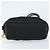 Céline Borsa a Spalla CELINE Circle in Nylon Pelle Nera Oro Auth 170915 Nero D'oro - vista 5