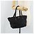 PRADA Borsa a mano in nylon nero argento Auth bs33442 - vista 23