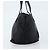 PRADA Borsa a mano in nylon nero argento Auth bs33442 - vista 3