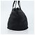 PRADA Borsa a mano in nylon nero argento Auth bs33442 - vista 4