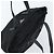 PRADA Borsa a mano in nylon nero argento Auth bs33442 - vista 6
