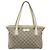Gucci Borsa Tote GG Supreme in PVC beige argento 181086 Auth bs33438 - vista 13