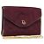Borsa a Spalla con Catena Christian Dior Nylon Bordeaux Oro Auth ep13566 D'oro Bordò