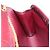 Borsa a Spalla con Catena Christian Dior Nylon Bordeaux Oro Auth ep13566 D'oro Bordò - vista 20