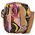 Borsa a Spalla Christian Dior in Tela Rivestita Multicolore Argento Autentica 170996