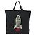 Prada Tote Bag aus schwarzem Nylon mit Silber authentisch 173530 - Ansicht 2