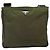 PRADA Schultertasche Nylon Khaki Silber Authentisch 172042 - Ansicht 2