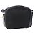Borsa a Spalla LOEWE in Tela Pelle Nera Oro Auth 173644 Nero D'oro