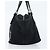 FENDI Handtasche aus schwarzem Nylon mit Silber authentisch bs33538 - Ansicht 3