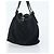 FENDI Handtasche aus schwarzem Nylon mit Silber authentisch bs33538 - Ansicht 4