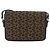Céline Borsa a Spalla Celine C Sulky in Tela Marrone Oro Auth ep13505 D'oro - vista 2