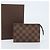 LOUIS VUITTON Poche Toilette 15 Damier Ebene N47548 Auth LV 172588V - vista 12