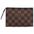 LOUIS VUITTON Poche Toilette 15 Damier Ebene N47548 Auth LV 172588V - vista 2