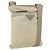 Borsa a Spalla PRADA Nylon Avorio Argento Autentica LNZ256 Crudo