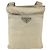 Borsa a Spalla PRADA Nylon Avorio Argento Autentica LNZ256 Crudo - vista 13