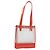 LOEWE Borsa Tote Anagramma Vinile Trasparente Rossa Auth ka2475 Rosso