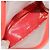 LOEWE Borsa Tote Anagramma Vinile Trasparente Rossa Auth ka2475 Rosso - vista 11