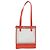 LOEWE Borsa Tote Anagramma Vinile Trasparente Rossa Auth ka2475 Rosso - vista 13
