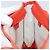 LOEWE Borsa Tote Anagramma Vinile Trasparente Rossa Auth ka2475 Rosso - vista 20