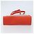 LOEWE Borsa Tote Anagramma Vinile Trasparente Rossa Auth ka2475 Rosso - vista 5