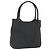 PRADA Handtasche aus Wildleder schwarz silber Auth 166861