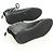 Sneakers Alte LOUIS VUITTON in Lana e Tela Nera LV Auth 158597M Nero - vista 14