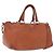PRADA Borsa a Mano in Pelle 2 in 1 Arancione Argento Auth bs33283