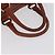 PRADA Borsa a Mano in Pelle 2 in 1 Arancione Argento Auth bs33283 - vista 7
