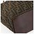 Borsa a mano in tela Zucca FENDI nera e marrone Auth ep13514 Nero - vista 14