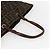 Borsa a mano in tela Zucca FENDI nera e marrone Auth ep13514 Nero - vista 7