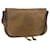LOEWE Borsa a Spalla Anagramma in Camoscio Marrone Oro Auth 173473 D'oro