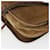 LOEWE Borsa a Spalla Anagramma in Camoscio Marrone Oro Auth 173473 D'oro - vista 15