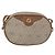 Borsa a spalla in tela a nido d'ape PVC beige oro Christian Dior Auth bs33486 - vista 13