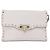 Valentino Borsa a Spalla in Pelle Bianca e Oro Auth BA10633 Bianco D'oro - vista 13