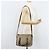 Borsa tote Gucci GG Supreme Web Sherry Line in PVC beige e oro 41 02 039 Auth 171911 D'oro - vista 24