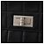 CHANEL Borsa a Spalla Choco Bar in Pelle di Agnello Nera Argento CC Auth bs33473 Nero - vista 17