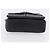 CHANEL Borsa a Spalla Choco Bar in Pelle di Agnello Nera Argento CC Auth bs33473 Nero - vista 5
