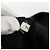 Ribbon PRADA Bandentasche aus Nylon Leder Schwarz Silber Authentisch 173676 - Ansicht 12