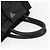 Ribbon PRADA Bandentasche aus Nylon Leder Schwarz Silber Authentisch 173676 - Ansicht 7