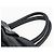 Ribbon PRADA Bandentasche aus Nylon Leder Schwarz Silber Authentisch 173676 - Ansicht 8