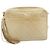 Borsa a spalla in pelle matelassé CHANEL con catena beige oro CC Auth 173120A D'oro - vista 13