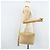 Borsa a spalla in pelle matelassé CHANEL con catena beige oro CC Auth 173120A D'oro - vista 25